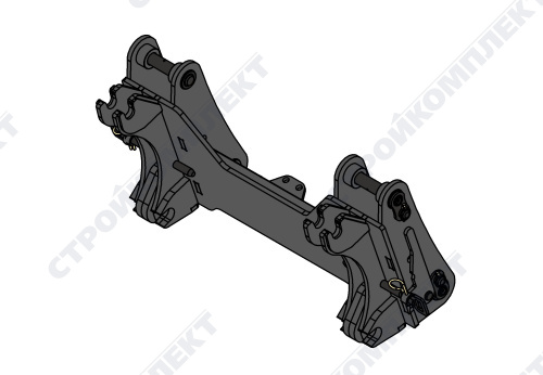 Быстросъемное устройство фронтального навесного оборудования BHL Hidromek (мех) с компл пальцев [QHBFR (102)]