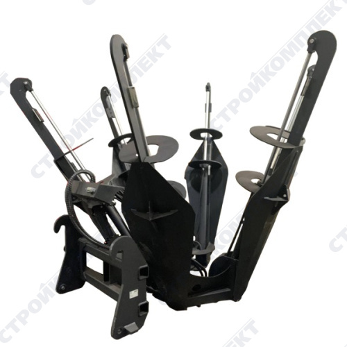 Пересадчик деревьев 6-ти лепестковый на погрузчик-экскаватор JCB 3CX/4CX/5CX [TSEB3CX/4CXH1250PF]