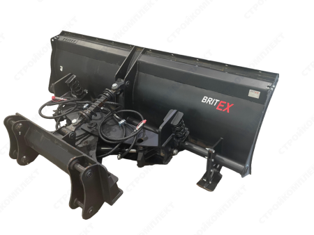 Отвал коммунальный 2800мм с гидр. поворотом на BHL Hidromek с системой самоневил. с монтажным компл [BEB102H2800HPF]