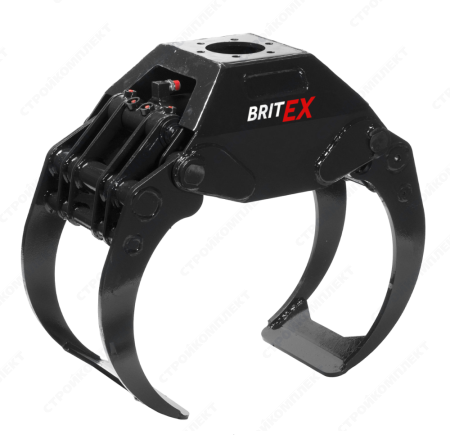 Захват для леса BZ05V с ротатором и монт. комп. для работы от однопоточной линии к экскав. 16 -25 т. [BRJСEJ05CF]