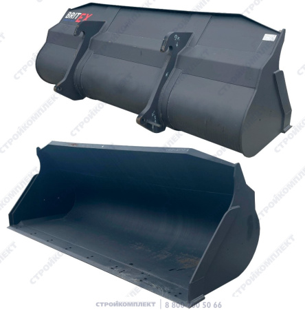 Ковш стандартный 0,9м3 ширина 2100мм для Loadall 527-58 [BRL09V2100] 