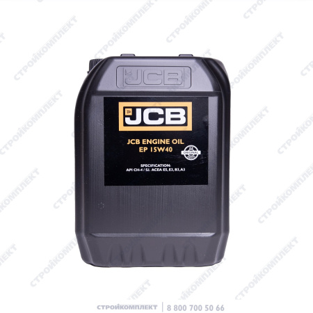 Масло моторное JCB EP 15W40 (канистра 10л) (JCB) [10L/40011845E] 