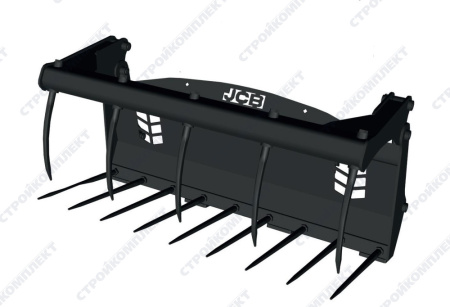 Захват вилочный сельскохозяйственный 2450мм 2,4м3 для JCB Loadall (Q-Fit) (JCB) [980/B0025] 